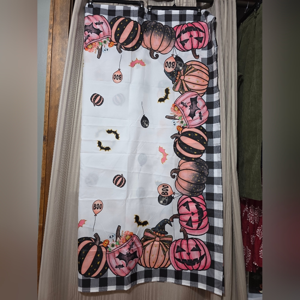 Halloween Pumpkin Table Cloth
